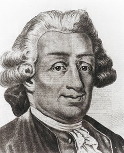Carlo Goldoni (1707-1793). Drammaturgo e poeta italiano. Incisione. da Artist Unknown