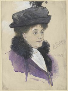 Gabriele principessa Lobkowitz da Artist Unknown