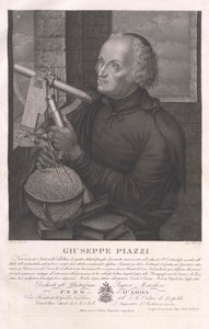 Giuseppe Piazzi da Artist Unknown