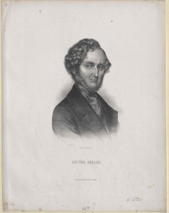 Hector Berlioz (stampa) da Artist Unknown