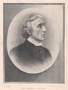 Henry Irving da Artist Unknown