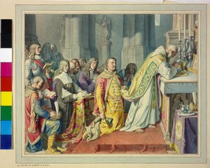 Fiera sacra sul Leopoldsberg da Artist Unknown