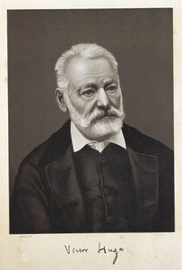 Hugo, Victor (1802-1885). Scrittore romantico francese. Litografia