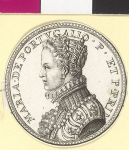 Infanta di Portogallo Maria da Artist Unknown