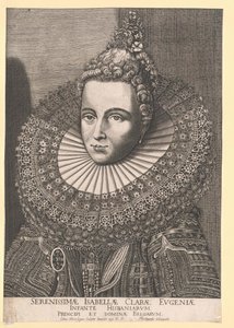 Infanta di Spagna Isabella Clara Eugenia da Artist Unknown
