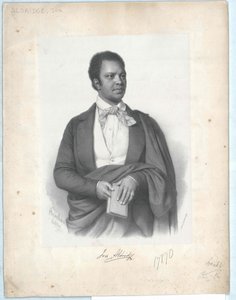 Ira Frederick Aldridge da Artist Unknown