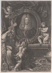 Jacob Wilibald Haller von Hallerstein (stampa) da Artist Unknown