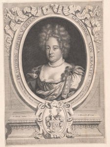 Jadwiga Sophia von Kracht (stampa) da Artist Unknown