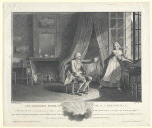 Jean Jacques Rousseau da Artist Unknown