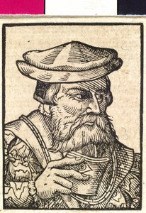 Joachim von Watt (stampa) da Artist Unknown