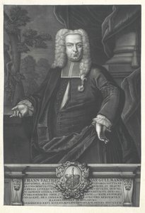 Sig. Johann Balthazar Gullmann da Artist Unknown