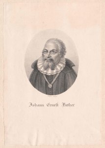 Johann Ernst Lutero da Artist Unknown