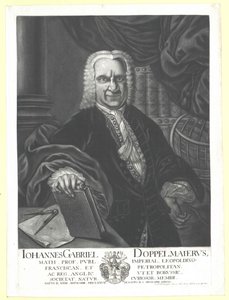 Johann Gabriel Doppelmayr da Artist Unknown