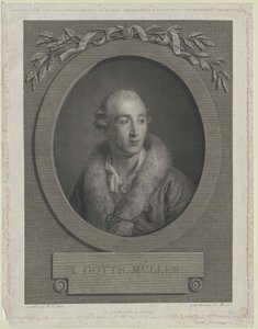 Johann Gotthard Mueller da Artist Unknown