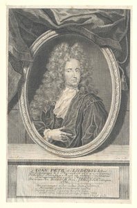 Johann Peter von Ludewig (stampa) da Artist Unknown