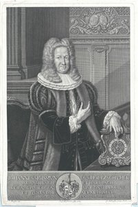 Johann Sigismund Holzschuher di Aspach e Harrlach da Artist Unknown