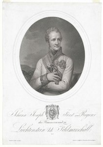 Johann conte del Liechtenstein da Artist Unknown