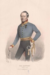 Giuseppe conte Radetzky di Radetz da Artist Unknown