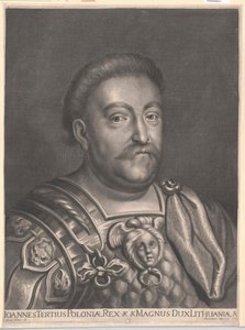 Re di Polonia Johann III Sobieski (stampa) da Artist Unknown