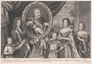 Re di Polonia Johann III Sobieski (stampa) da Artist Unknown