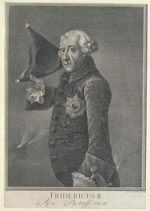 Re di Prussia Federico II da Artist Unknown