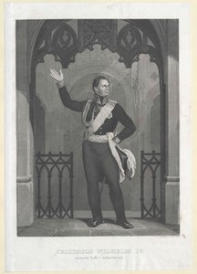 Re di Prussia Federico Guglielmo IV da Artist Unknown