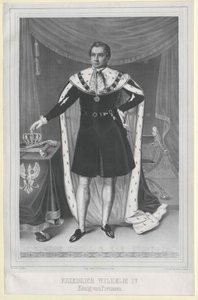 Re di Prussia Federico Guglielmo IV da Artist Unknown