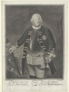 Re di Prussia Federico Guglielmo I da Artist Unknown