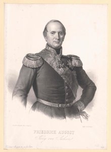 Re di Sassonia Federico Augusto II da Artist Unknown
