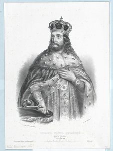 Re di Serbia Stefano Urosch II da Artist Unknown