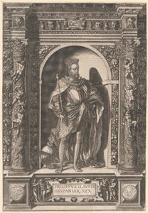 Re di Spagna Philipp II da Artist Unknown