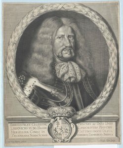 Langravio di Assia-Darmstadt Lewis VI da Artist Unknown