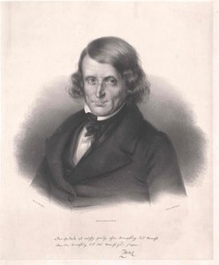 Leopold Zunz (stampa) da Artist Unknown