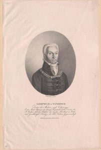 Leopold von Windish (stampa) da Artist Unknown
