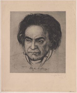 Ludwig van Beethoven da Artist Unknown