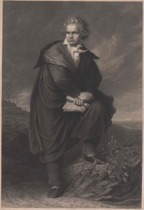 Ludwig van Beethoven da Artist Unknown