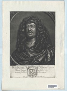 Margravio di Baden-Baden Ferdinando Massimiliano da Artist Unknown