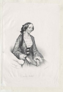 Marie Rosalie contessa von Hohenwart da Artist Unknown