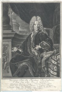 Nicolaus Christoph barone von Lyncker da Artist Unknown