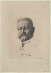 Paul von Beneckendorff Hindenburg da Artist Unknown