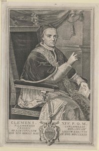 Papa Clemente XIV da Artist Unknown