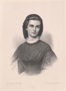 Principessa di Baviera-Gelnhausen Marie (stampa) da Artist Unknown