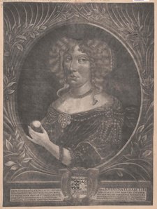 Principessa di Baden-Durlach Johanna Elisabeth da Artist Unknown
