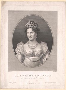 Principessa di Baviera (1792-1873) Caroline da Artist Unknown