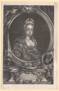Principessa di Brunswick-Lueneburg Wilhelmine Amalie da Artist Unknown