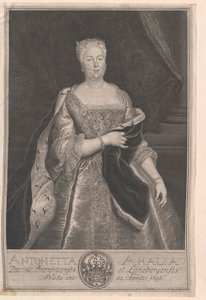 Principessa di Brunswick-Wolfenbuettel Antonietta Amalia