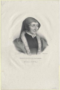 Principessa di Francia Margherita (stampa) da Artist Unknown