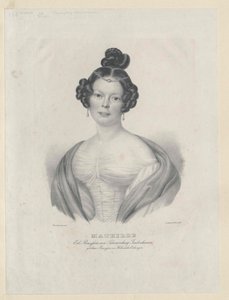 Principessa di Hohenlohe-Oehringen Mathilde da Artist Unknown