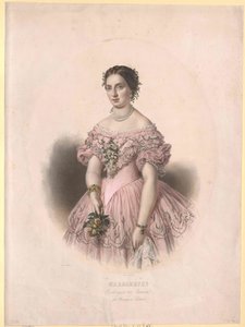 Principessa di Sassonia Margherita da Artist Unknown