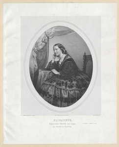 Principessa di Schwarzburg-Rudolstadt Elisabetta da Artist Unknown
